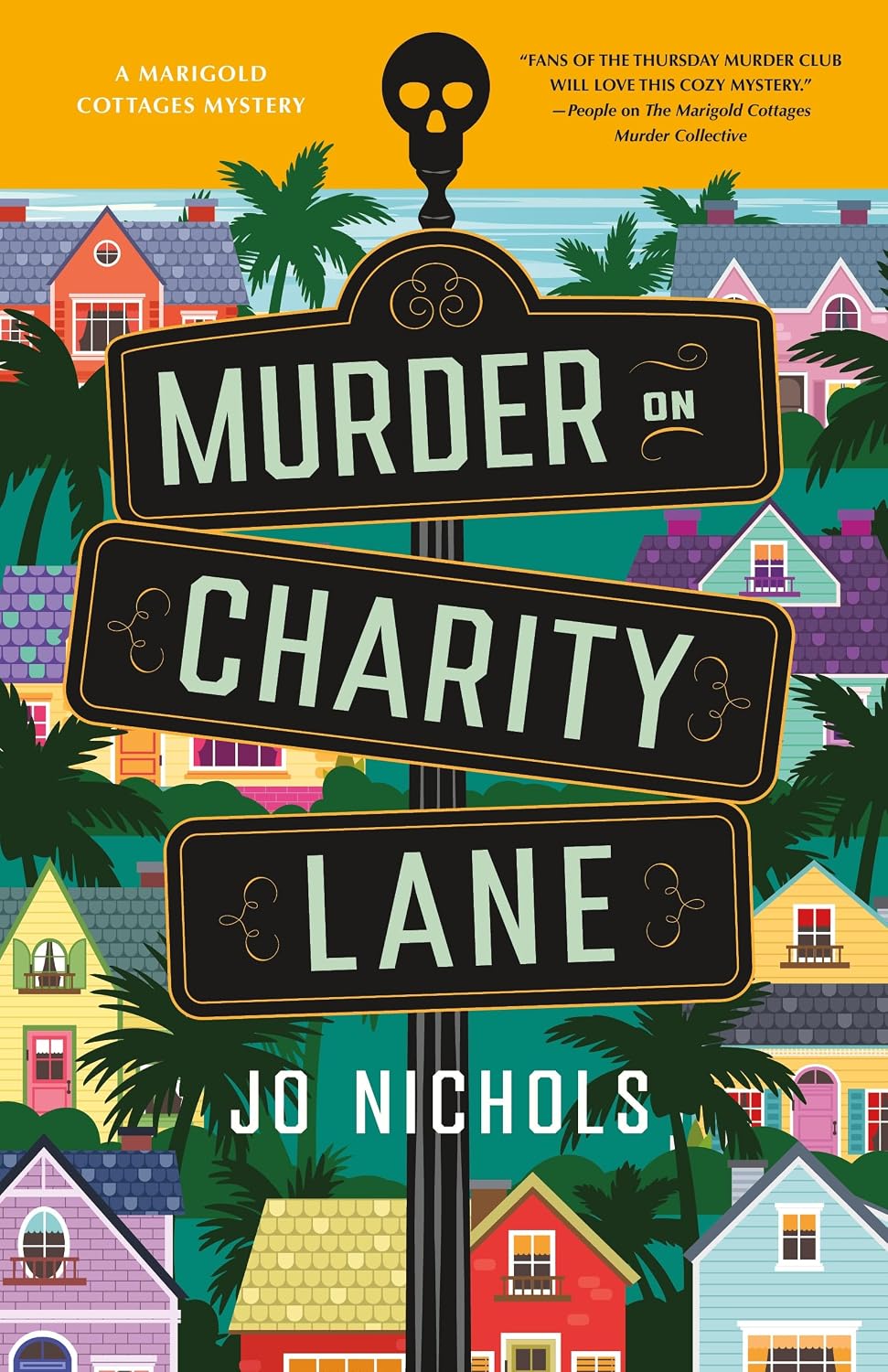 Murder on Charity Lane (Hardcover) by Jo Nichols