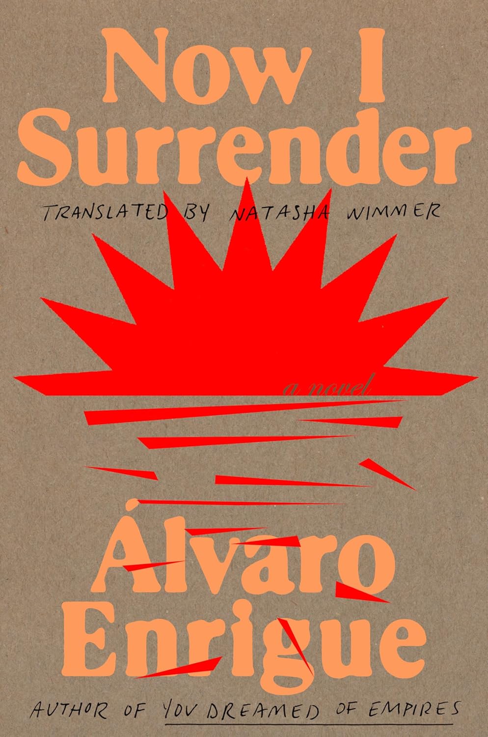 Now I Surrender by Alvaro Enrigue