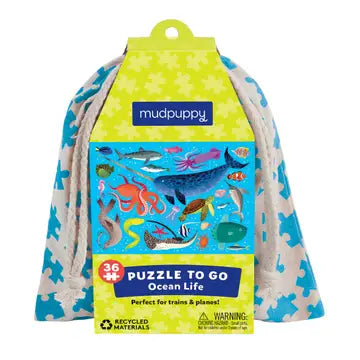 Puzzle To Go - 36 Pieces (Various Styles)