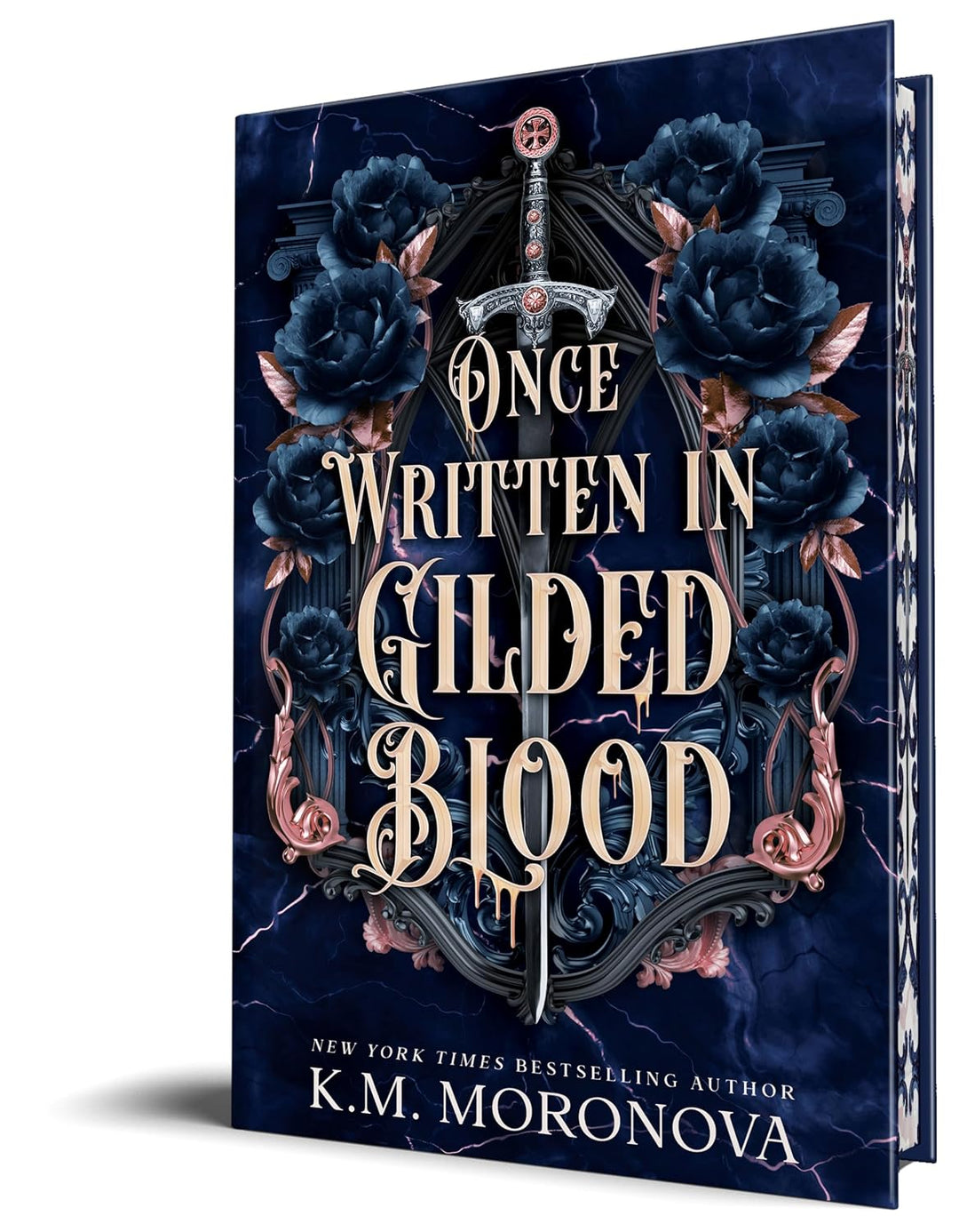Once Written In Gilded Blood (Cruel Fates Duet #2, Deluxe Edition, Hardcover) by K.M. Moronova