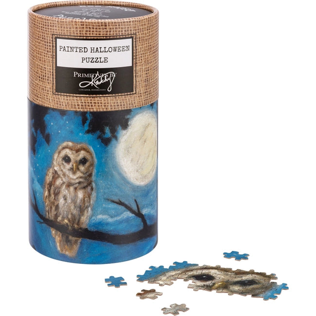 Halloween Painted Owl Puzzle