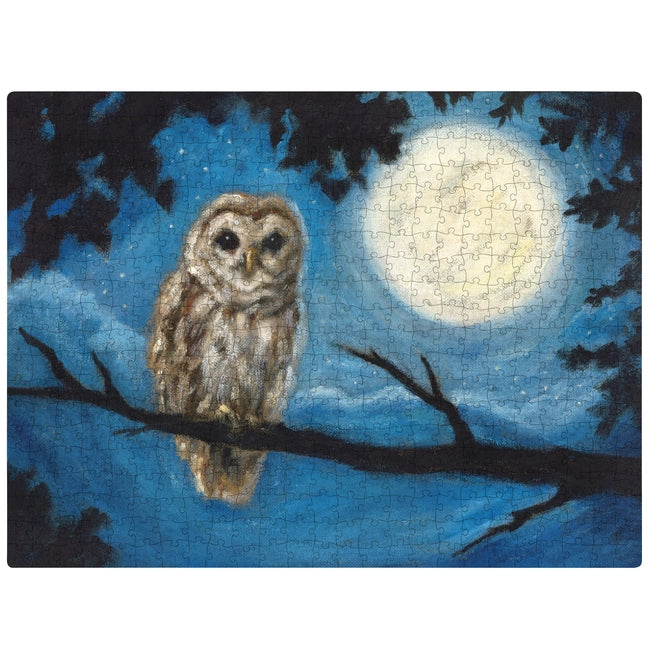Halloween Painted Owl Puzzle