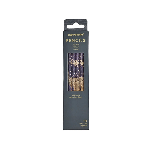 Paperblanks Violet Fairy 4-Pack Pencils