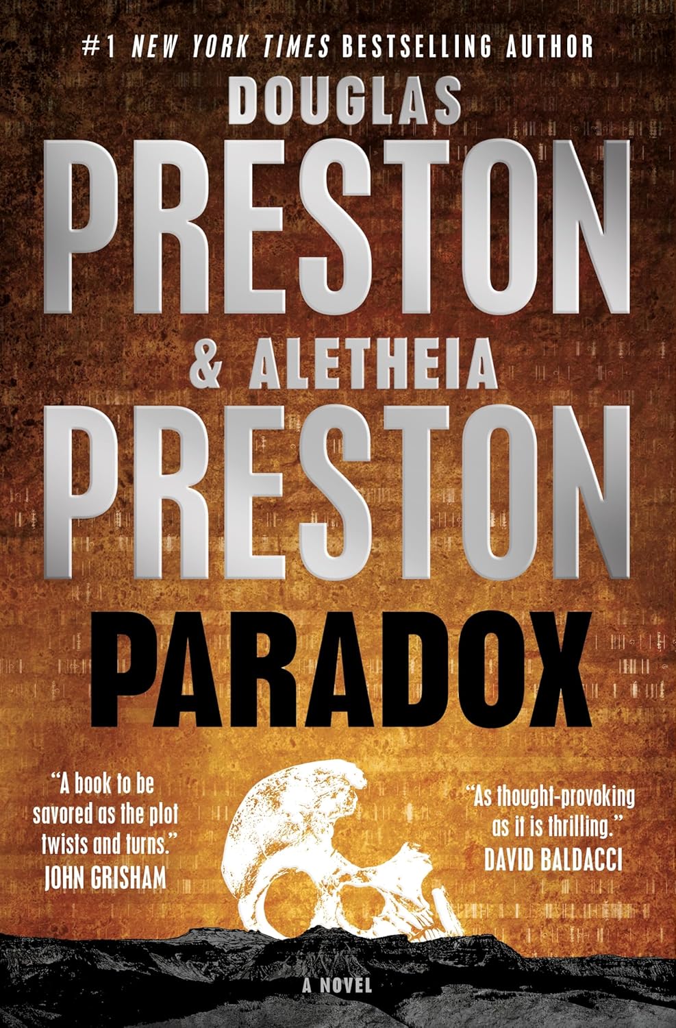 Paradox (Cash & Colcord) by Douglas Preston and Aletheia Preston (hardcover)
