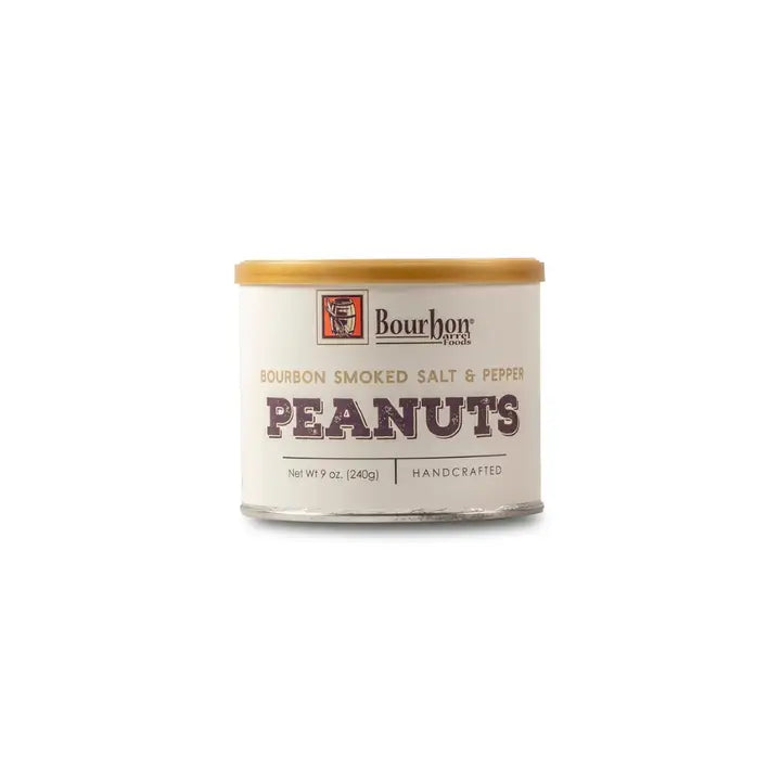 Bourbon Smoked Salt and Pepper Peanuts