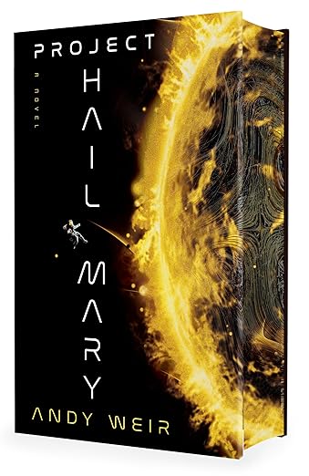 Deluxe Hardcover Editions of The Martian And Project Hail Mary by Andy Weir