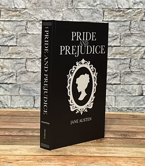 Black Spine Collection (Hardcover, Black Matte Pages, White Text)