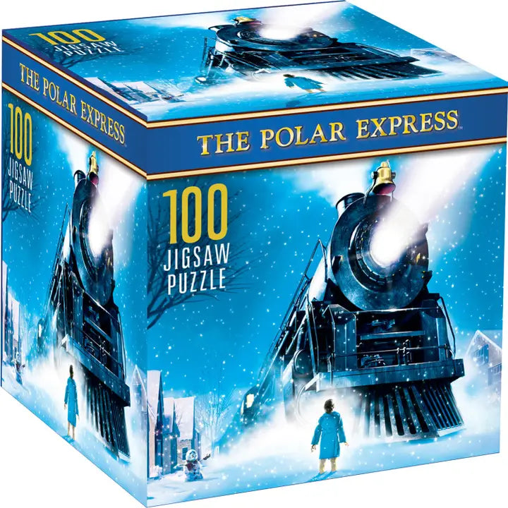 The Polar Express 100 Piece Puzzle (Cube Box)