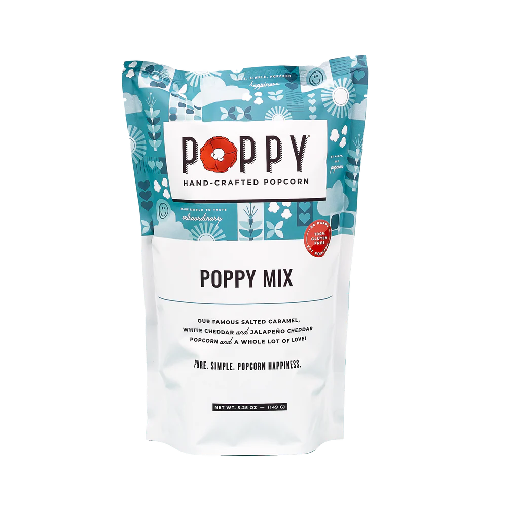 Poppy Hand-Crafted Popcorn - Poppy Mix