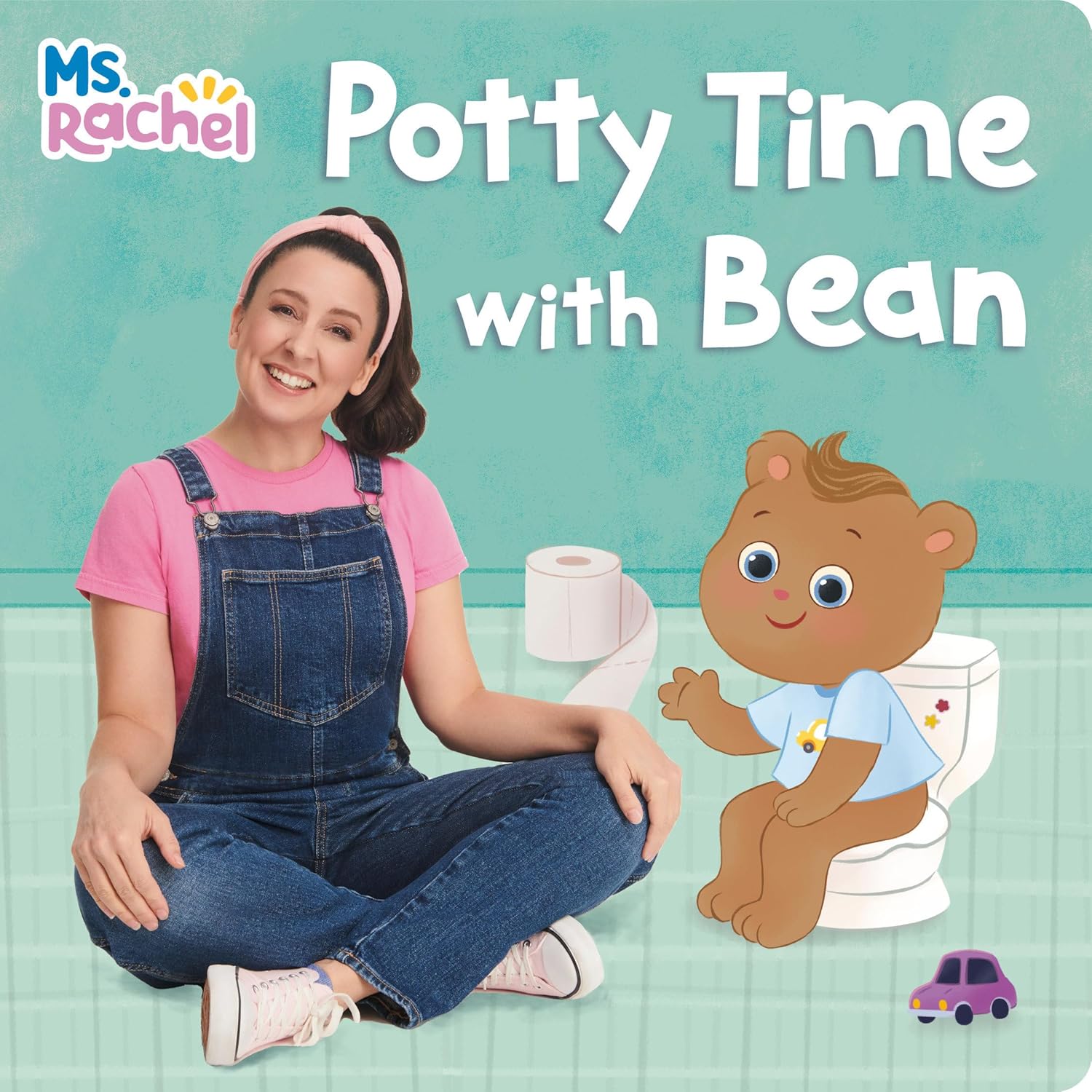 Ms. Rachel: Potty Time with Bean - Boardbook β South & Pine