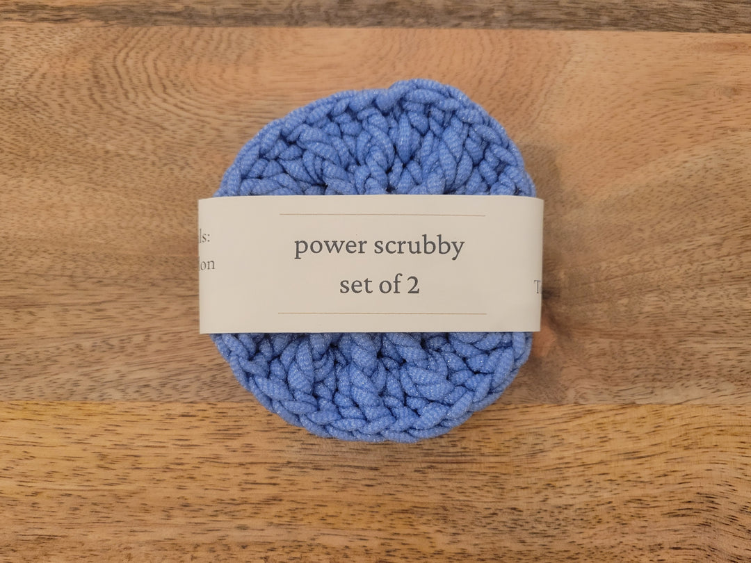 Blue Power Scrubby