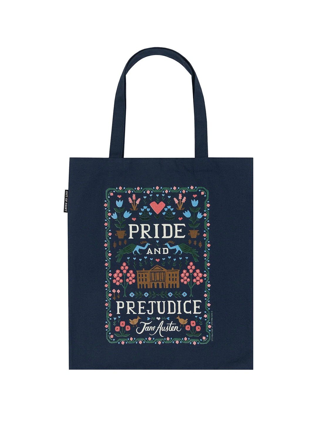 Pride and Prejudice Tote Bag - Book Cover Design