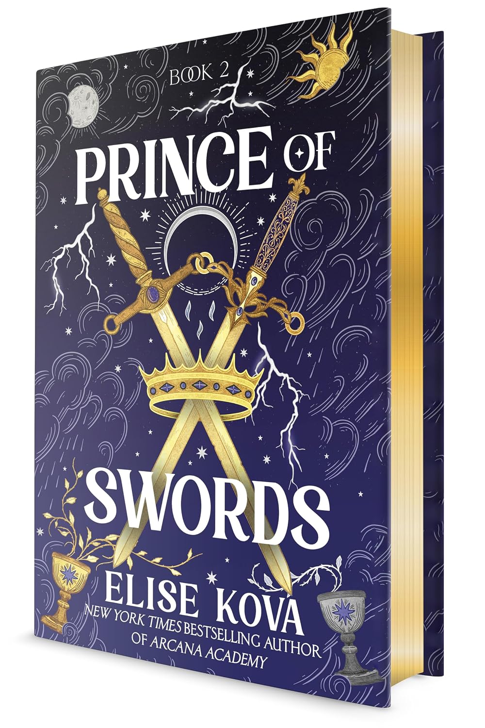 Prince of Swords (Hardcover) by Elise Kova (Arcana Academy #2)