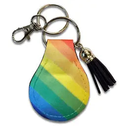 Neoprene Airtag Compatible Case Keychain - Various Styles