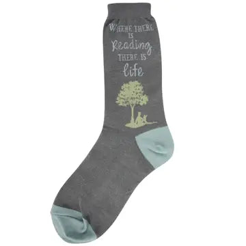 Book-Themed Socks