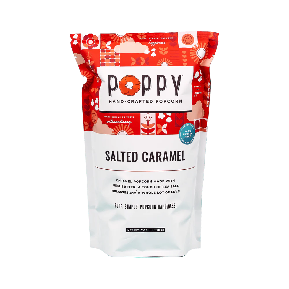 Poppy Hand-Crafted Popcorn - Salted Caramel