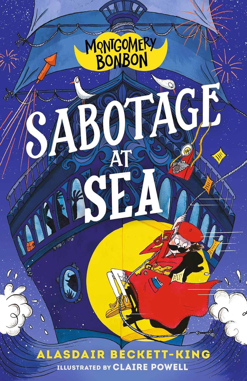 Sabotage at Sea (Montgomery BonBon #4) by Alasdair Beckett-King
