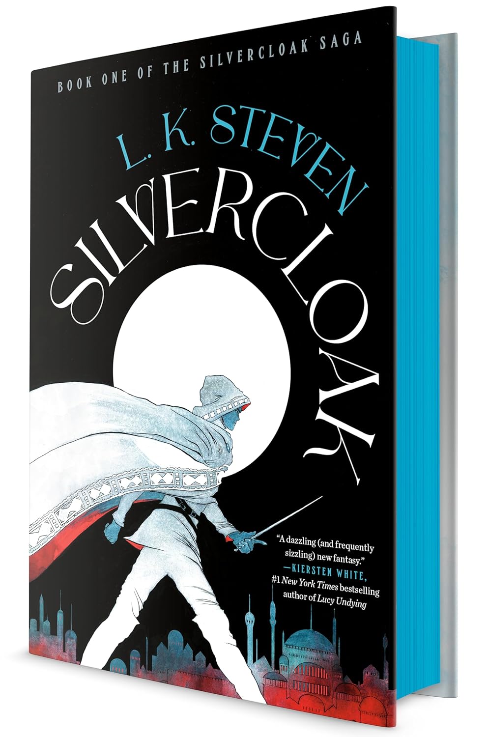 Silvercloak by L.K. Steven - Sprayed Edges Hardback