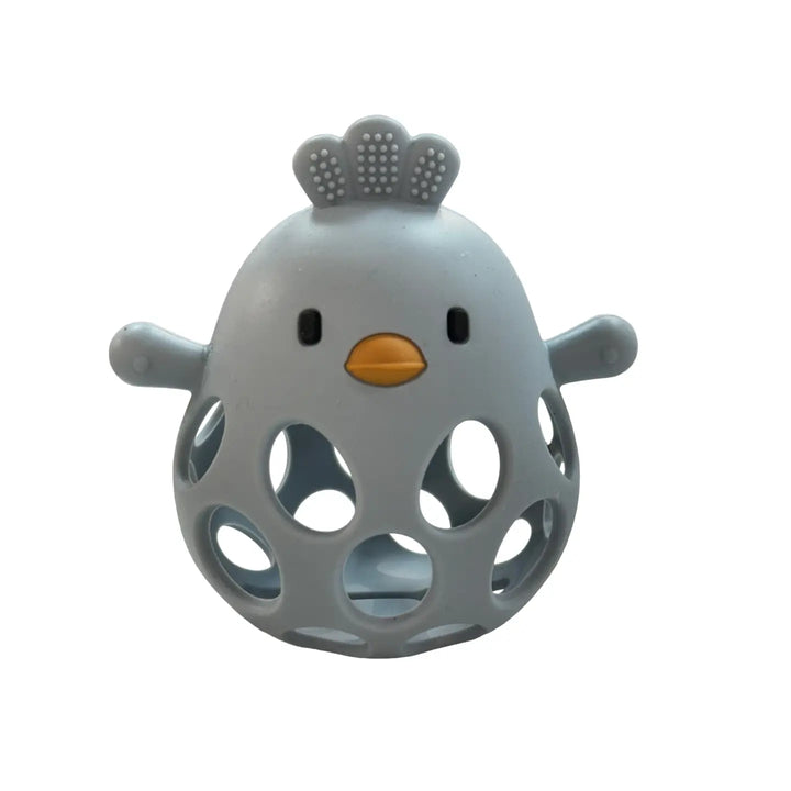 3D Chicken Teether - 3 Colors Available