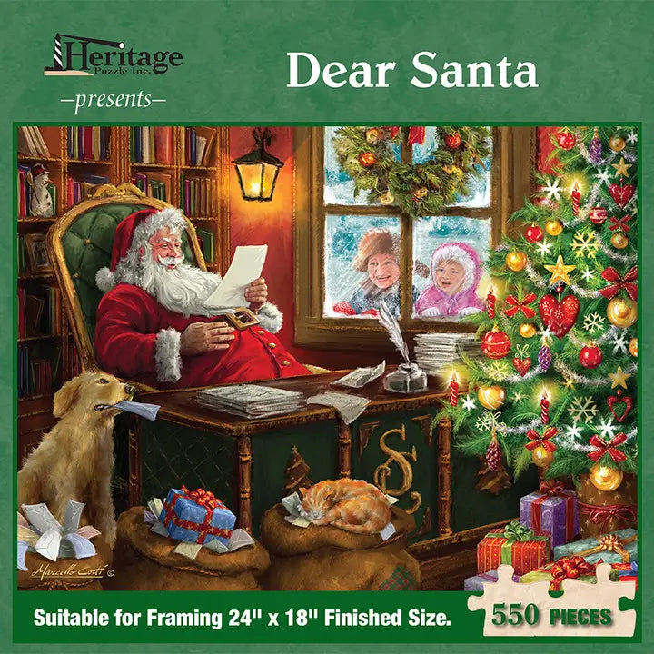 Dear Santa 550 Piece Christmas Puzzle