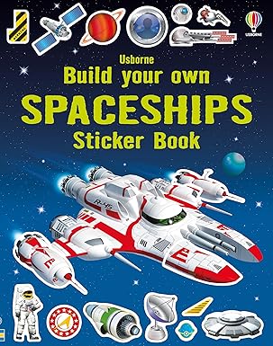 Usborne Build Your Own Spaceships Sticker Book