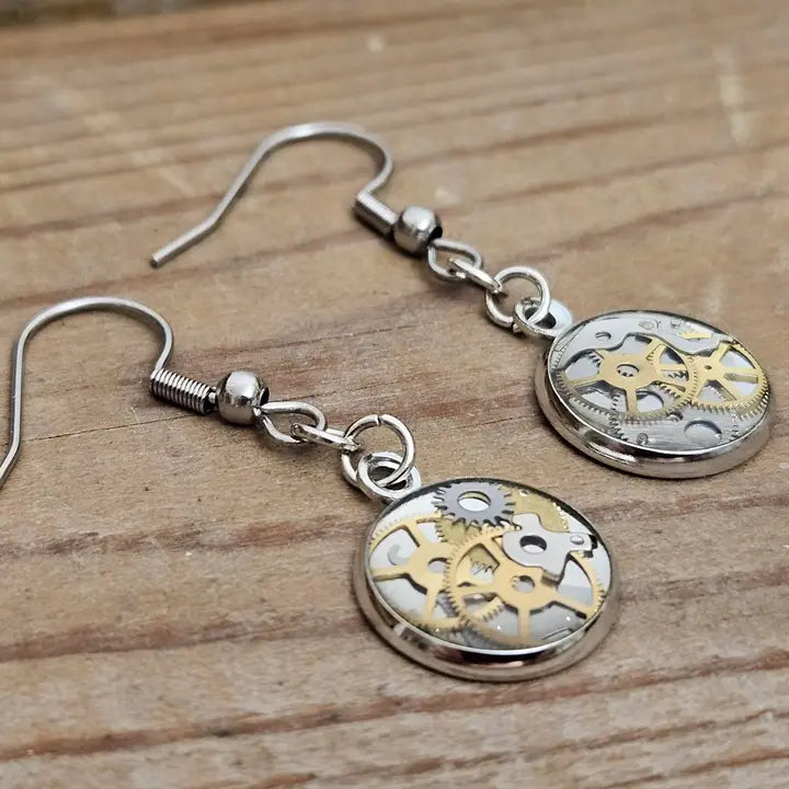 Steampunk Dangle Earrings