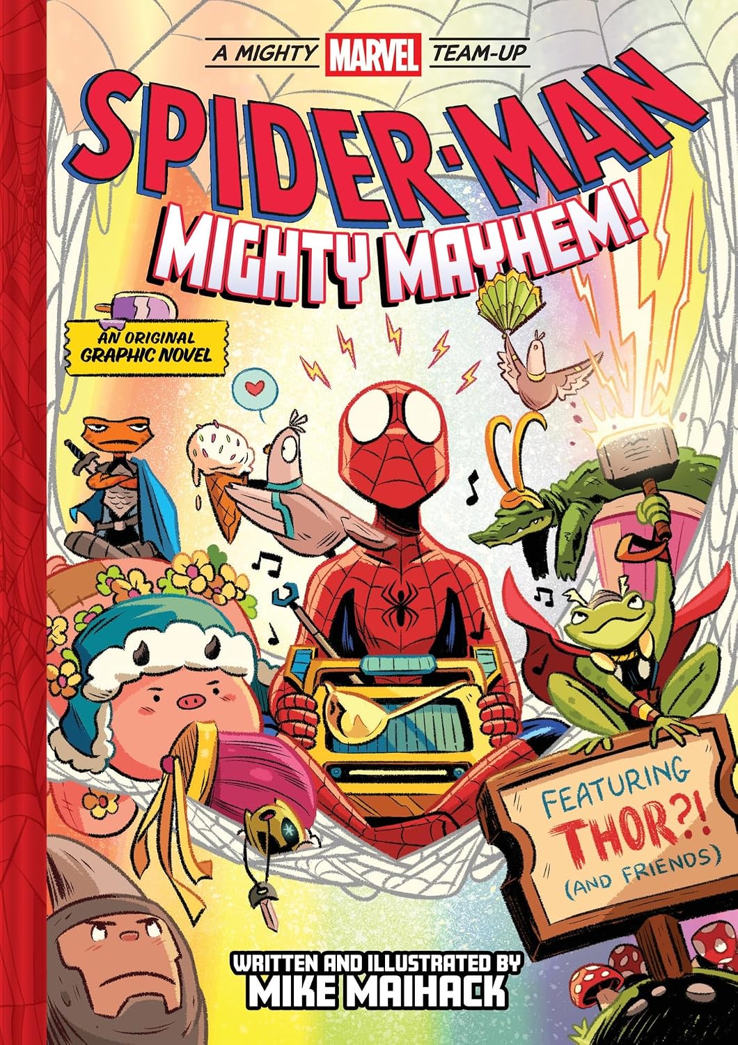 Spider-Man: Mighty Mayhem! (Hardcover) by Mike Malhack
