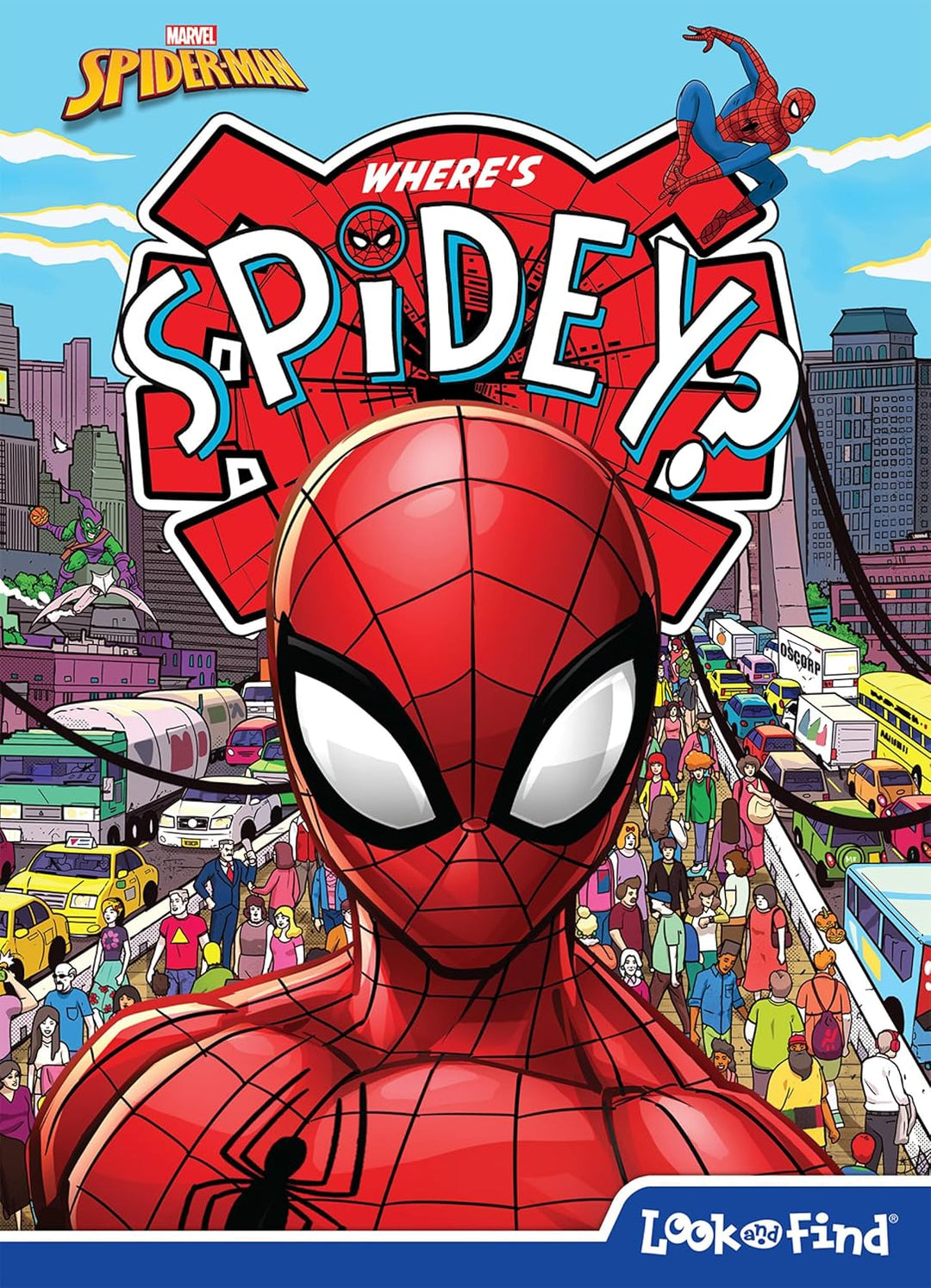 Marvel Spider-man – Where’s Spidey? Look and Find Activity Book