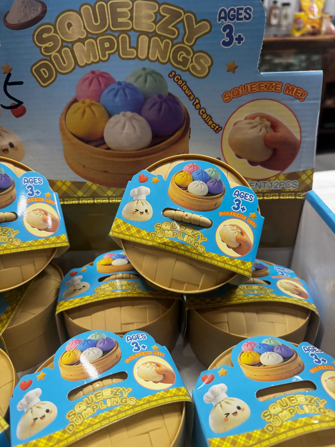 Mystery Squeezy Dumpling Squishies