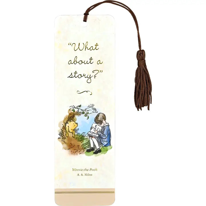 Winnie-The-Pooh "What About A Story?" Children's Bookmark