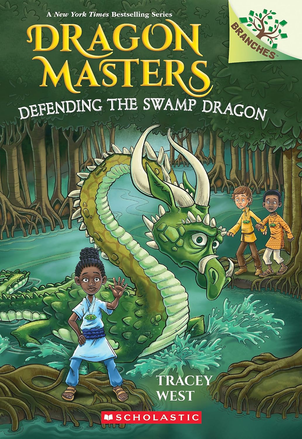 Dragon Masters: Defending the Swamp Dragon (#31) by Tracey West (Paperback)