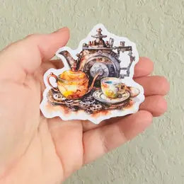 Steampunk Stickers - Individual or Set