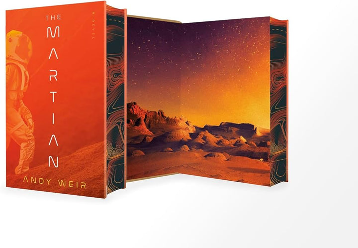 Deluxe Hardcover Editions of The Martian And Project Hail Mary by Andy Weir