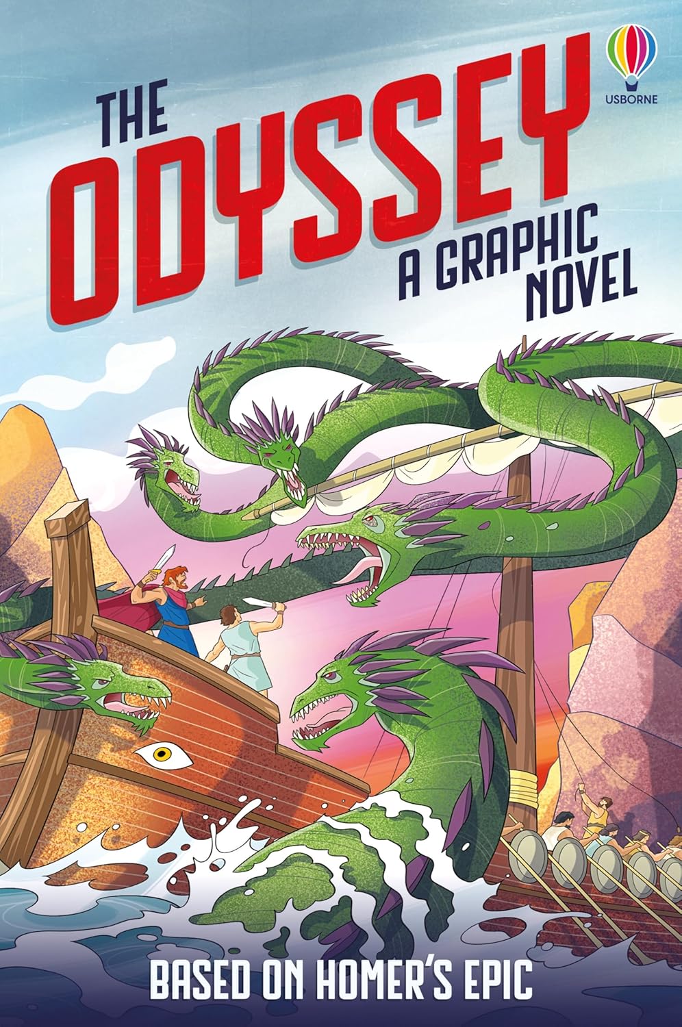 The Odyssey: A Graphic Novel (Paperback) by Homer, Usborne