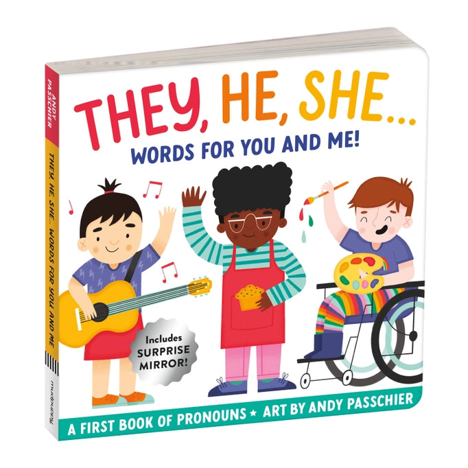 They, He, She... Words for You And Me! by Andy Passchier