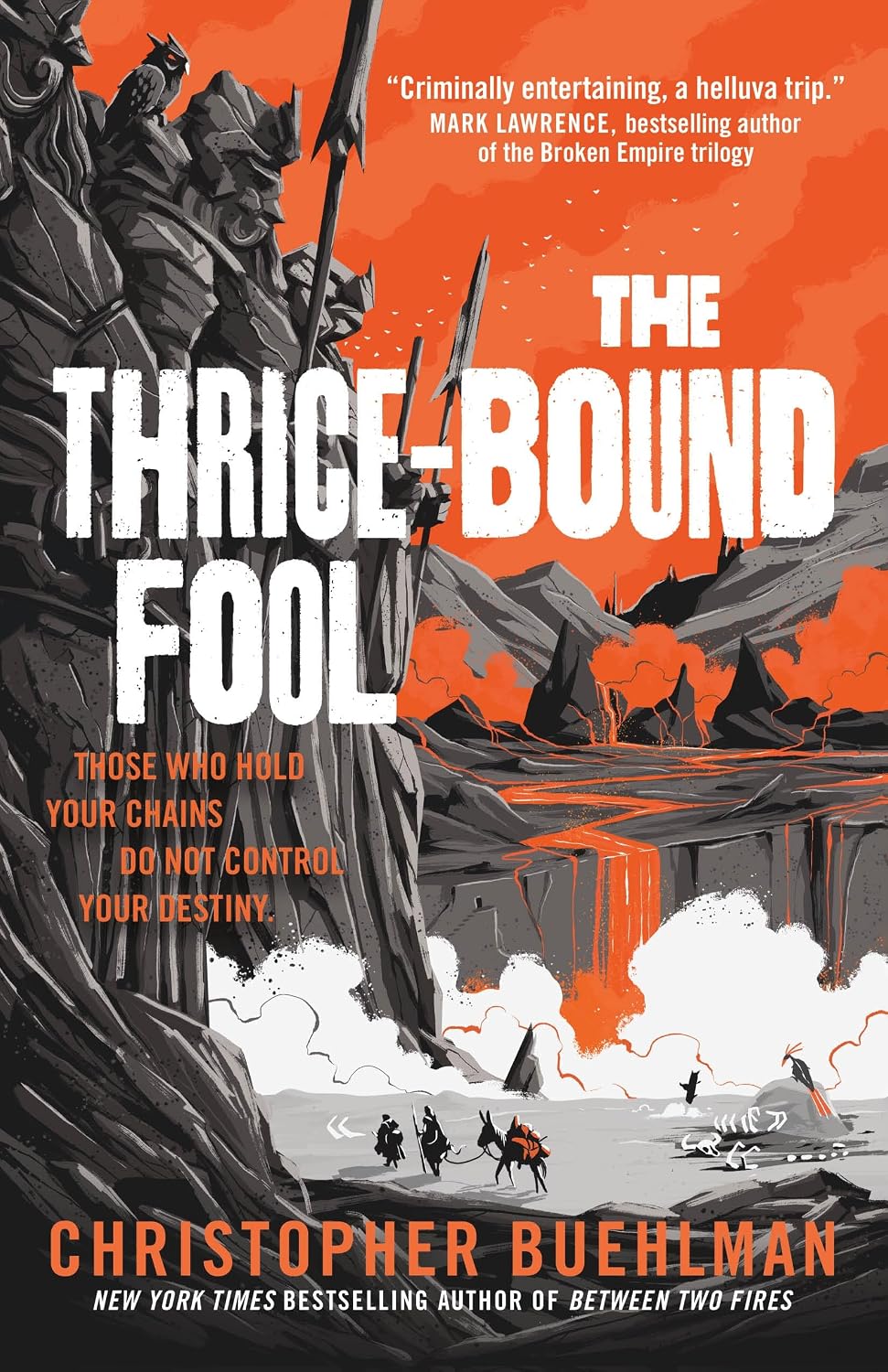 The Thrice-Bound Fool by Christopher Buehlman (hardcover)