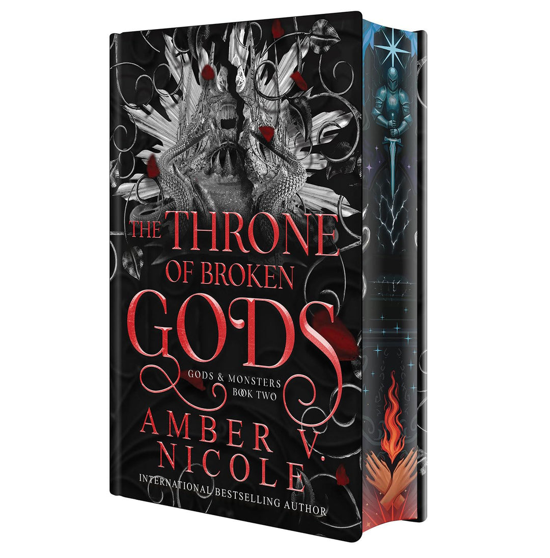 The Throne of Broken Gods (deluxe hardcover) by Amber V. Nicole