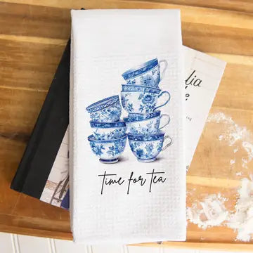 Waffle Weave Tea Towel (Various Styles)