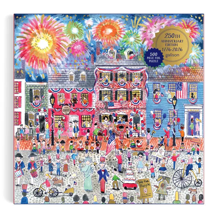 Celebrate The USA 500 Piece Puzzle by Michael Storrings