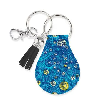 Neoprene Airtag Compatible Case Keychain - Various Styles