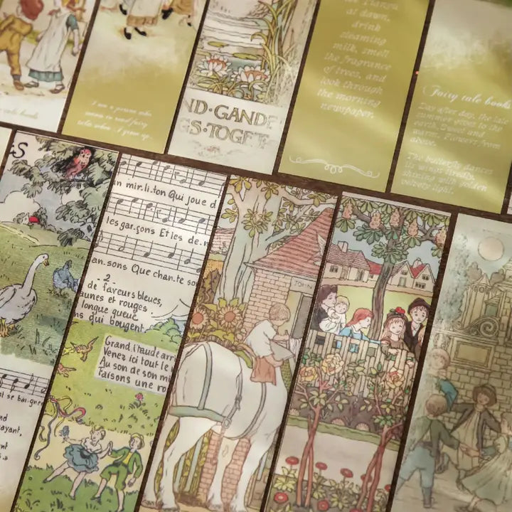 Vintage Paper Bookmarks
