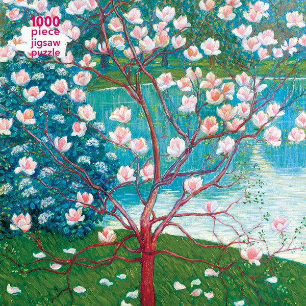 Wilhelm List: Magnolia Tree 1000 Piece Jigsaw Puzzle