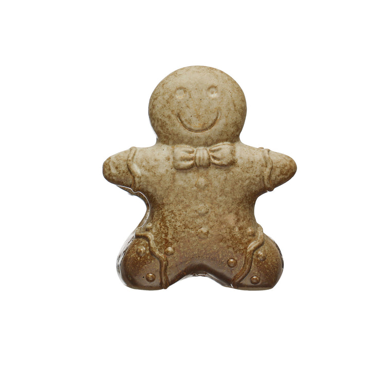 Stoneware Gingerbread Man Sponge Holder