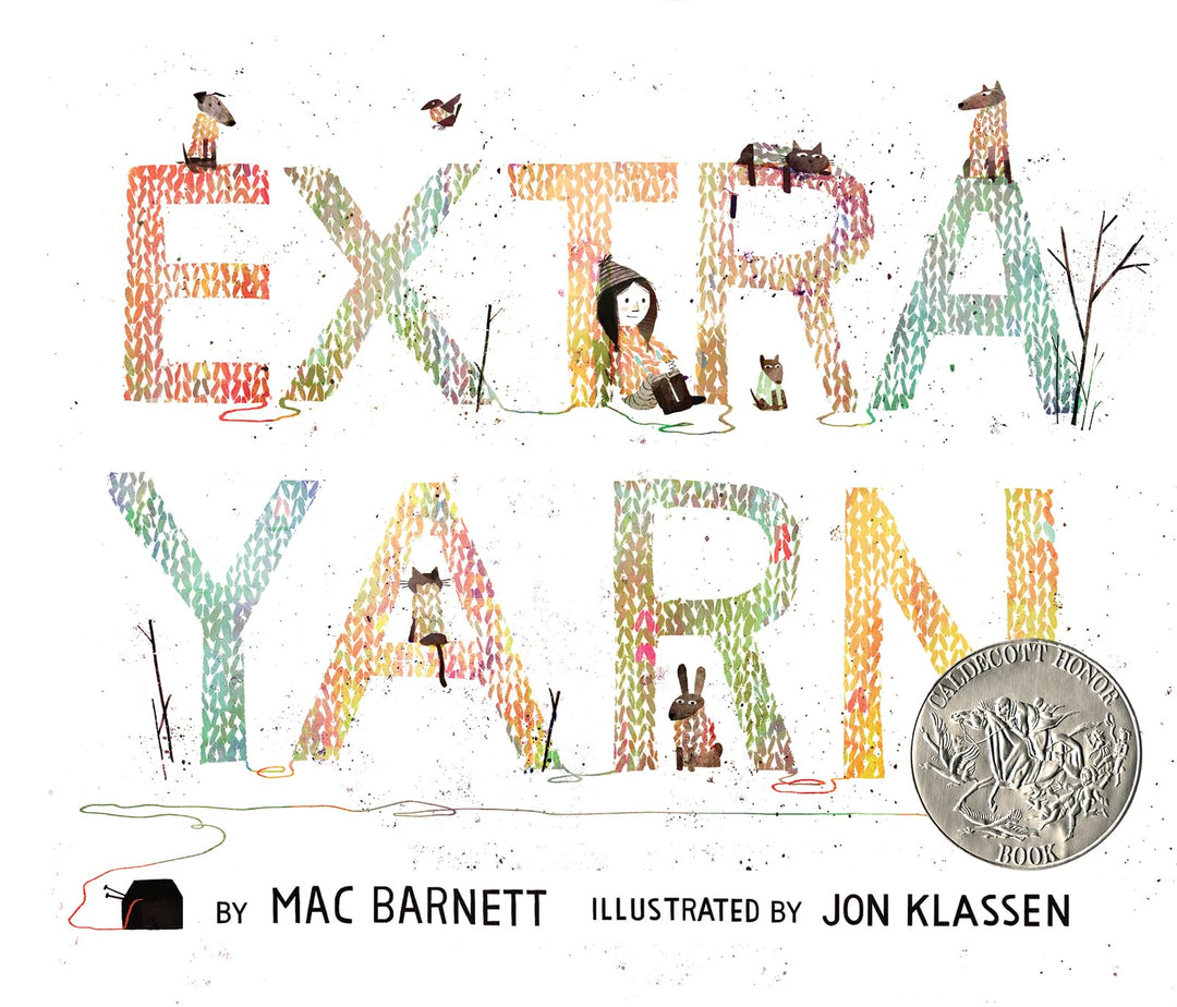 Extra Yarn by Mac Barnett, illustrated by Jon Klassen (hardcover)