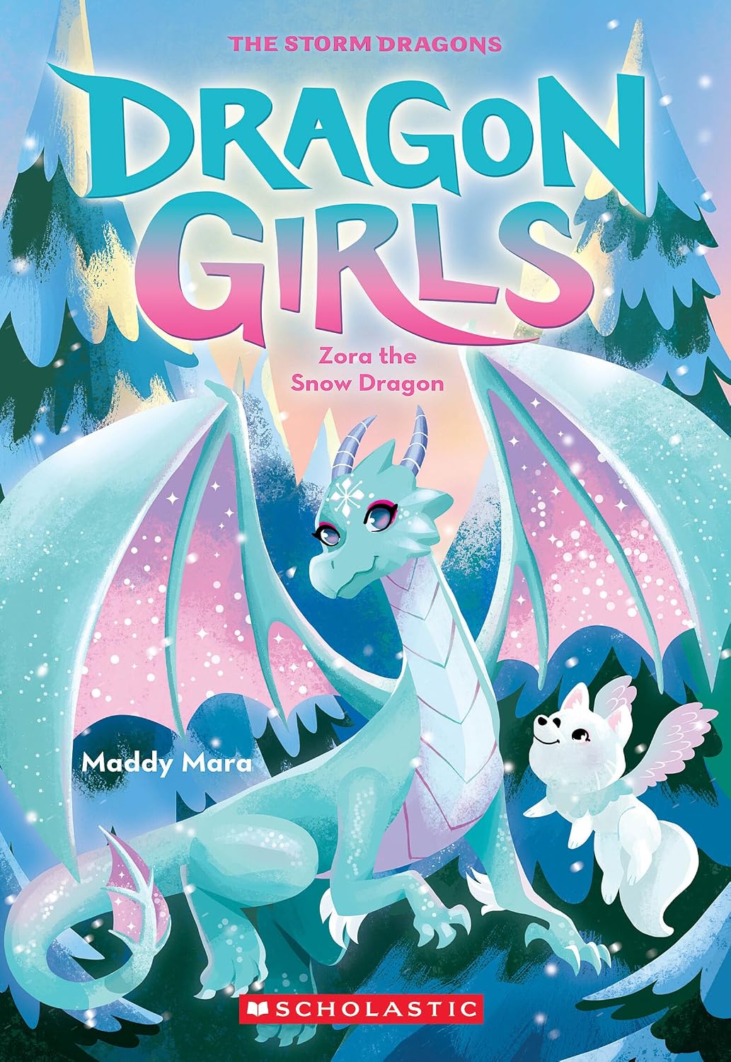 Dragon Girls: Zora the Snow Dragon (#15, Paperback) by Maddy Mara
