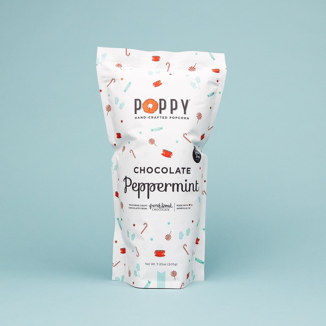 Poppy Hand-Crafted Popcorn - Chocolate Peppermint