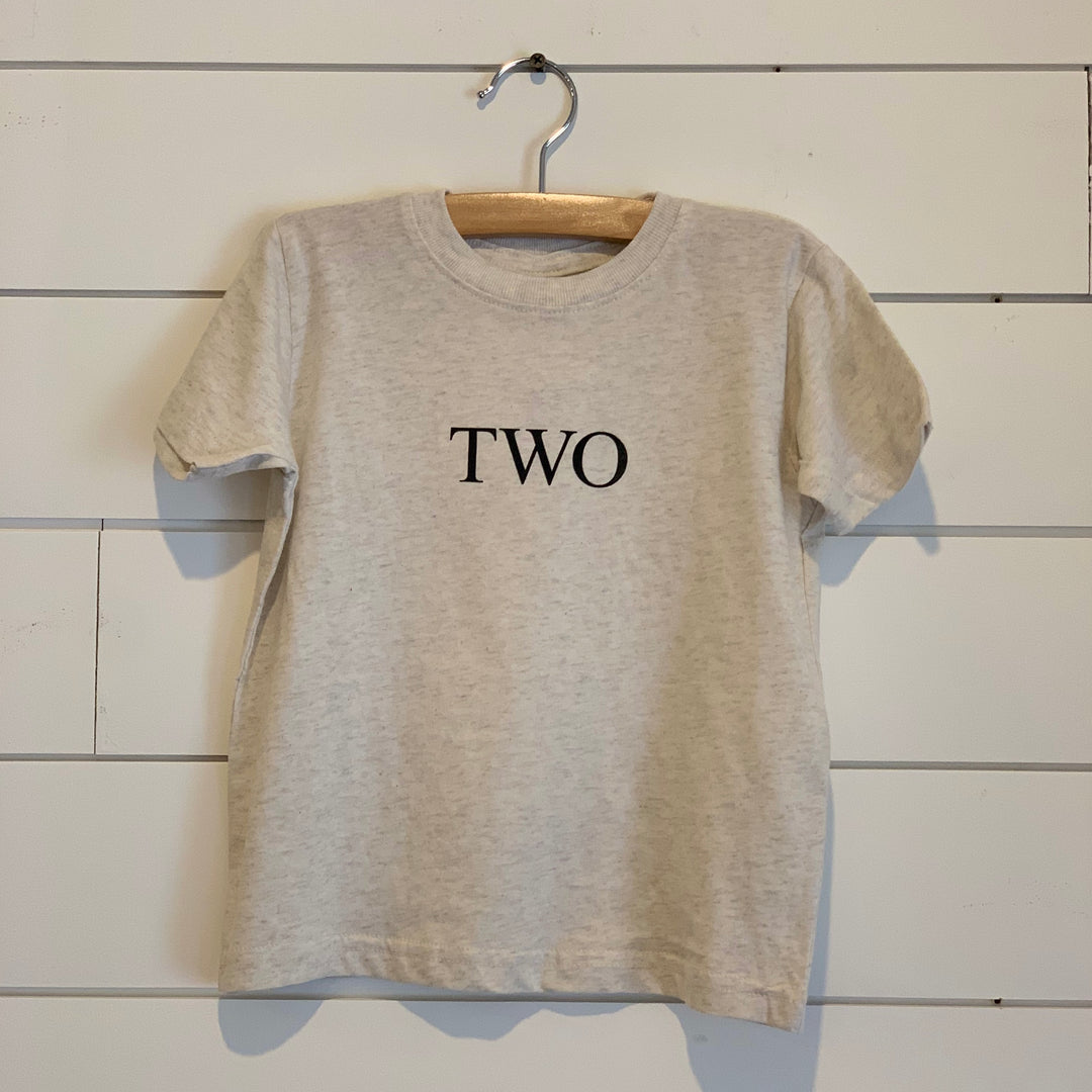 Two - Birthday Shirt