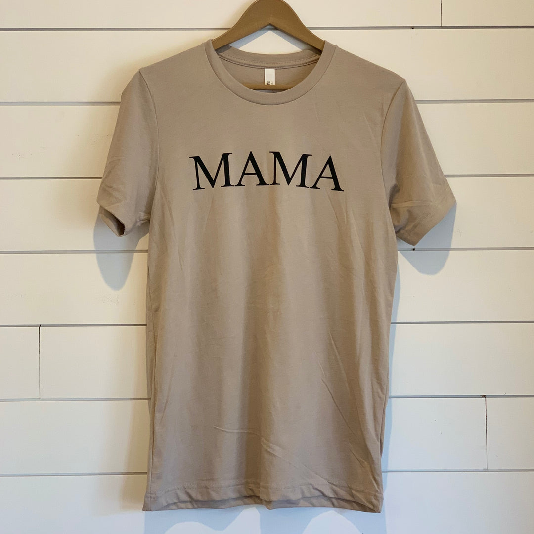 MAMA Shirt - Heather Tan