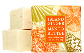 Island Ginger Mango - Wrap Soap
