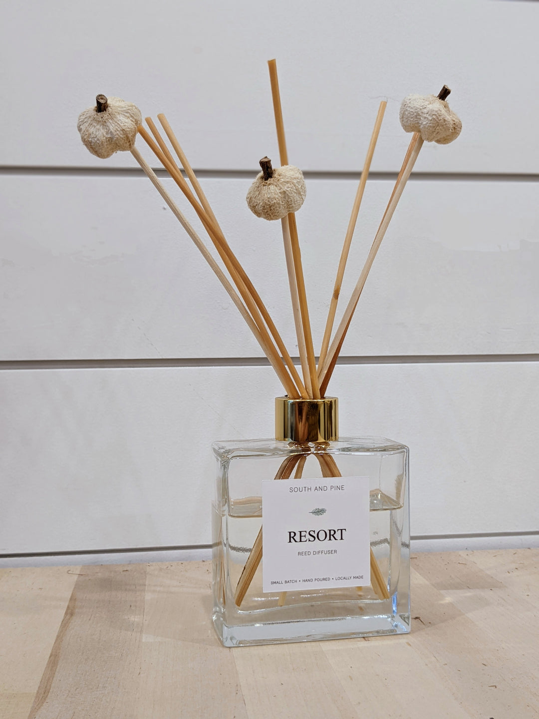 Dried Pumpkin Pod Diffuser Reeds